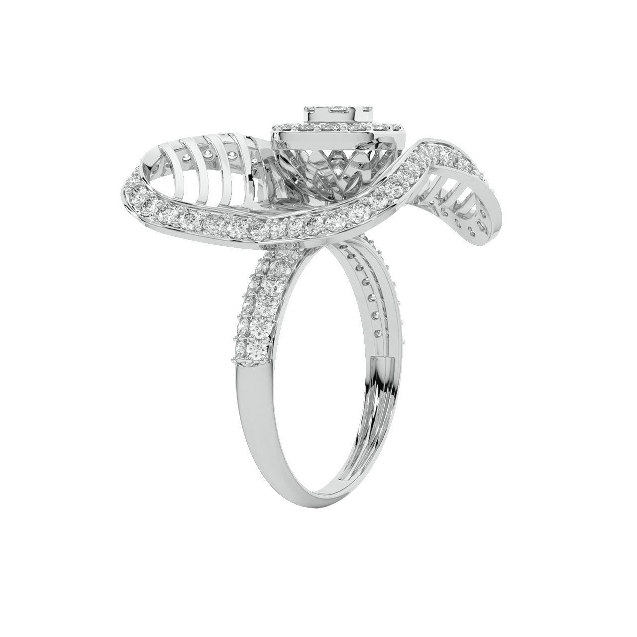 Susan Round Diamond Engagement Ring